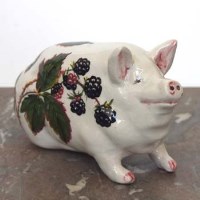 Lot 551 - Wemyss pig signed B. Adams DB2081