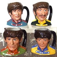 Lot 627 - Royal Doulton The Beatles character jugs D3437