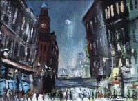 Lot 1 - William Turner, Oxford Road, Manchester, oil
