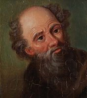 Lot 145 - Italian School, 18th Century, Head and shoulder portrait of a man and one other, oil (2)