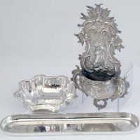 Lot 226 - Aspreys trinket tray, continental stoop