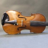 Lot 398 - E. B. Schmidt & Co. German Stradivari copy