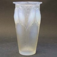 Lot 491 - Lalique vase.