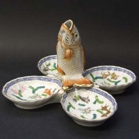 Lot 590 - Herend hors d'oeuvres dish