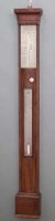 Lot 650 - Rosewood stick barometer by Adie