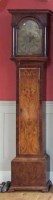 Lot 655 - Walnut longcased clock signed Warfield London