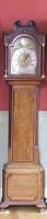 Lot 657 - Oak Longcase clock - J. Birchall, Nantwich