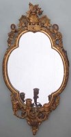 Lot 666 - 19th Century Rococo revival gilt gesso wall