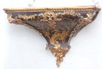 Lot 683 - Boulle ormolu clock bracket
