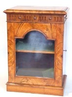 Lot 702 - Walnut veneered side cabinet