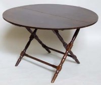 Lot 754 - Thornton & Herne beech folding circular table