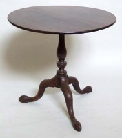 Lot 762 - Mahogany Tripod Table