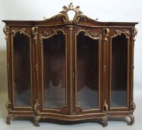 Lot 780 - French gilt walnut cabinet
