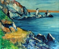 Lot 40 - J.L. Isherwood, Anstey's Cove near Torquay, oil