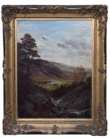 Lot 102 - Henry Cheadle, Rural landscape, oil