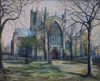 Lot 125 - Herbert St. John Jones, The Parish Church, Nantwich, watercolour