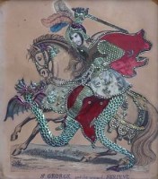 Lot 131 - A collection of Penny Plain, Tuppenny Coloured spangled prints (8)