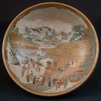 Lot 344 - Japanese Satsuma bowl