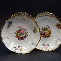 Lot 380 - Two Billingsley dishes FBB