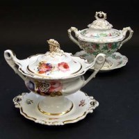 Lot 386 - Ridgway two tureens.