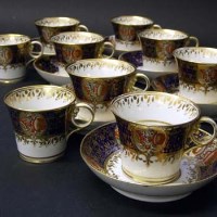 Lot 388 - Chamberlain part teaset