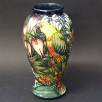 Lot 419 - Moorcroft limited edition sian leeper vase
