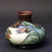 Lot 425 - Moorcroft floral vase.