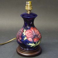 Lot 427 - Moorcroft Lamp base.