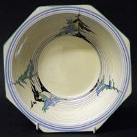 Lot 434 - Clarice Cliff Pine Grove bowl.