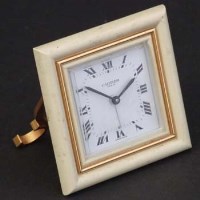 Lot 449 - Cartier square clock