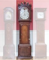 Lot 465 - Nantwich long case clock
