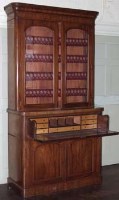 Lot 475 - Secretaire bookcase