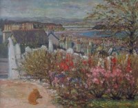 Lot 8 - Leslie Joseph Watson, Cornish Coast Near Mullion, oil