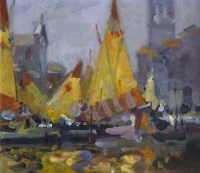 Lot 32 - Gordon Radford, A Corner Of Venice, oil