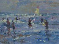 Lot 33 - Gordon Radford, Rhosneigr, North Wales, oil