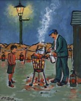 Lot 39 - Charles M. Jones, Brewtime, oil