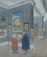 Lot 117 - Joshua Charles Armitage Ionicus, Number 26 is The Old Car, watercolour