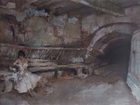 Lot 125 - After W.R. Flint, The Secret Retreat, signed print