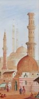 Lot 182 - Paul Braddon, Eastern street scenes, watercolour (2)