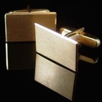 Lot 288 - 18ct yellow gold cufflinks