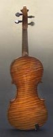 Lot 397 - Violin probably German, two bows and case