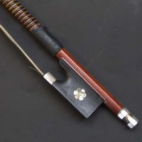 Lot 404 - White metal mounted bow