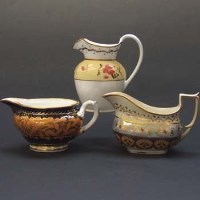 Lot 451 - Coalport, Ridgway and Spode jugs