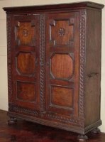 Lot 541 - Oak Armoire