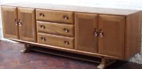 Lot 550 - 1960's ash sideboard