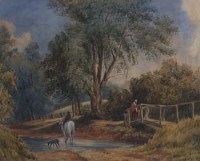 Lot 210 - William Davison, Chillingham Park, Northumberland, watercolour