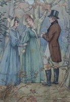 Lot 218 - Three illustrations by Mary Wheelhouse (3)