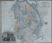 Lot 256 - C & J Greenwood, County map of Lincoln