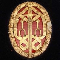 Lot 323 - Knight bachelor's badge