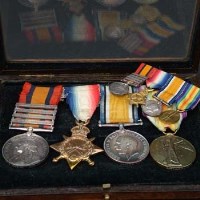 Lot 333 - Cased set of medals